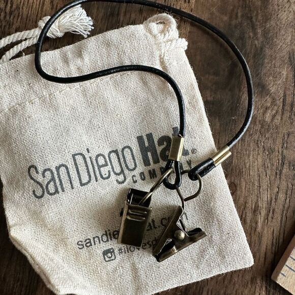 NWT - San Diego Hat Co - Black Women’s Beanie - Hat Clips to secure hat - Picture 3 of 12